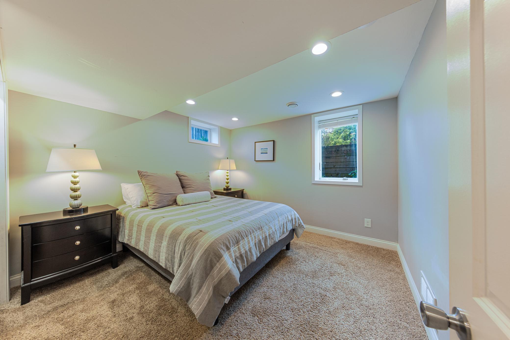 Lower level bedroom