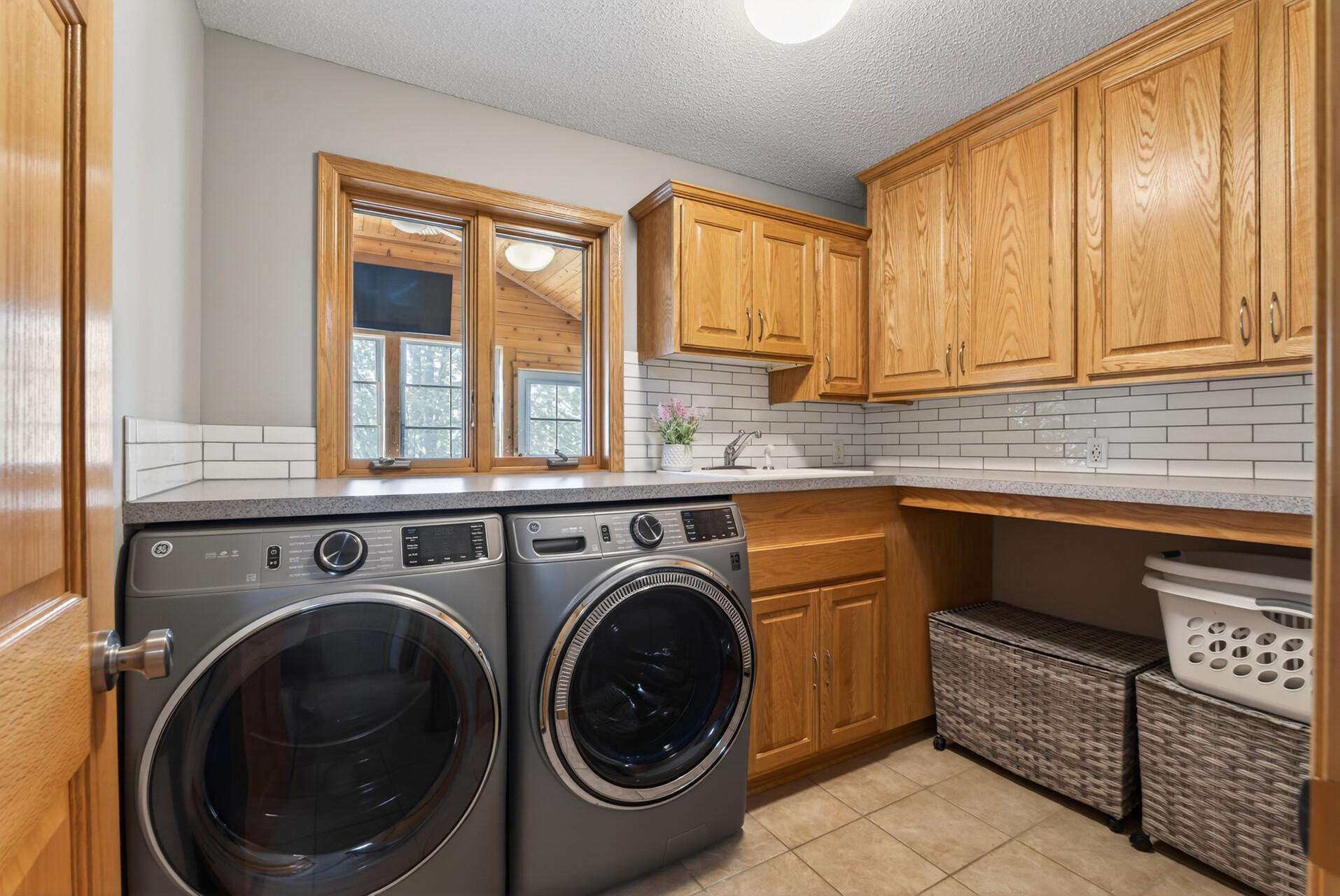 Main floor laundry
