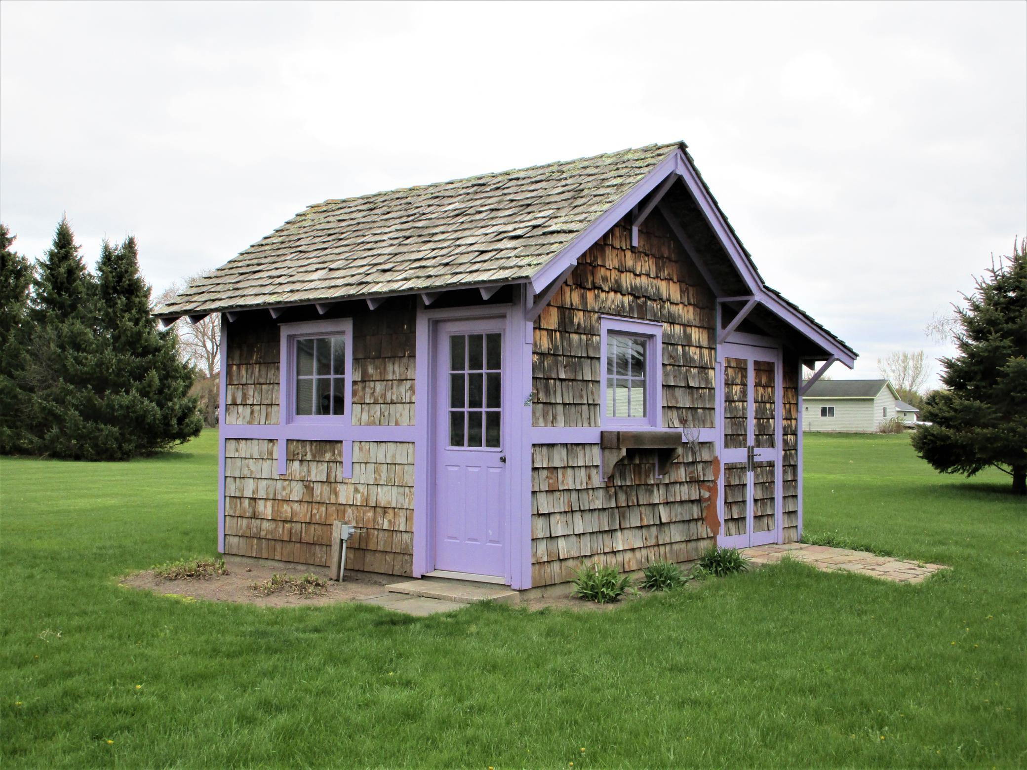 Storage Shed With Cement Floor