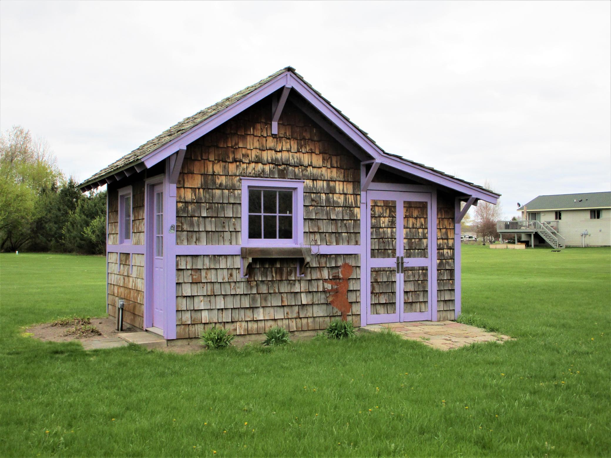 Storage Shed With Cement Floor