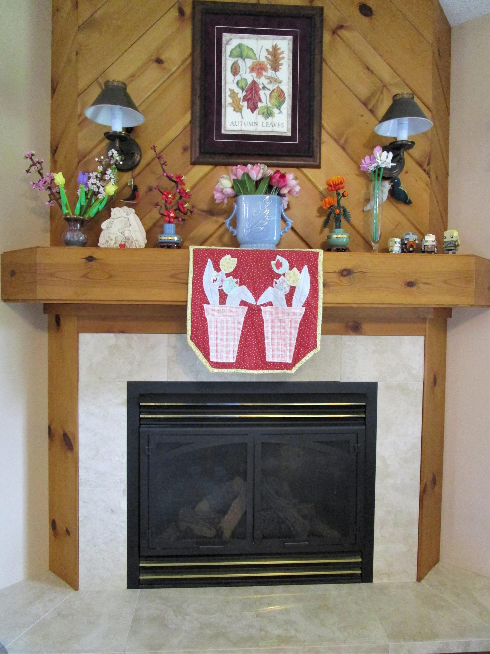 Gas Burning Fireplace In Living Room