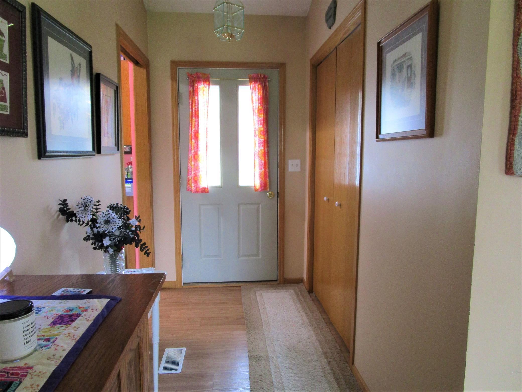 Front Entry With Coat Closet
