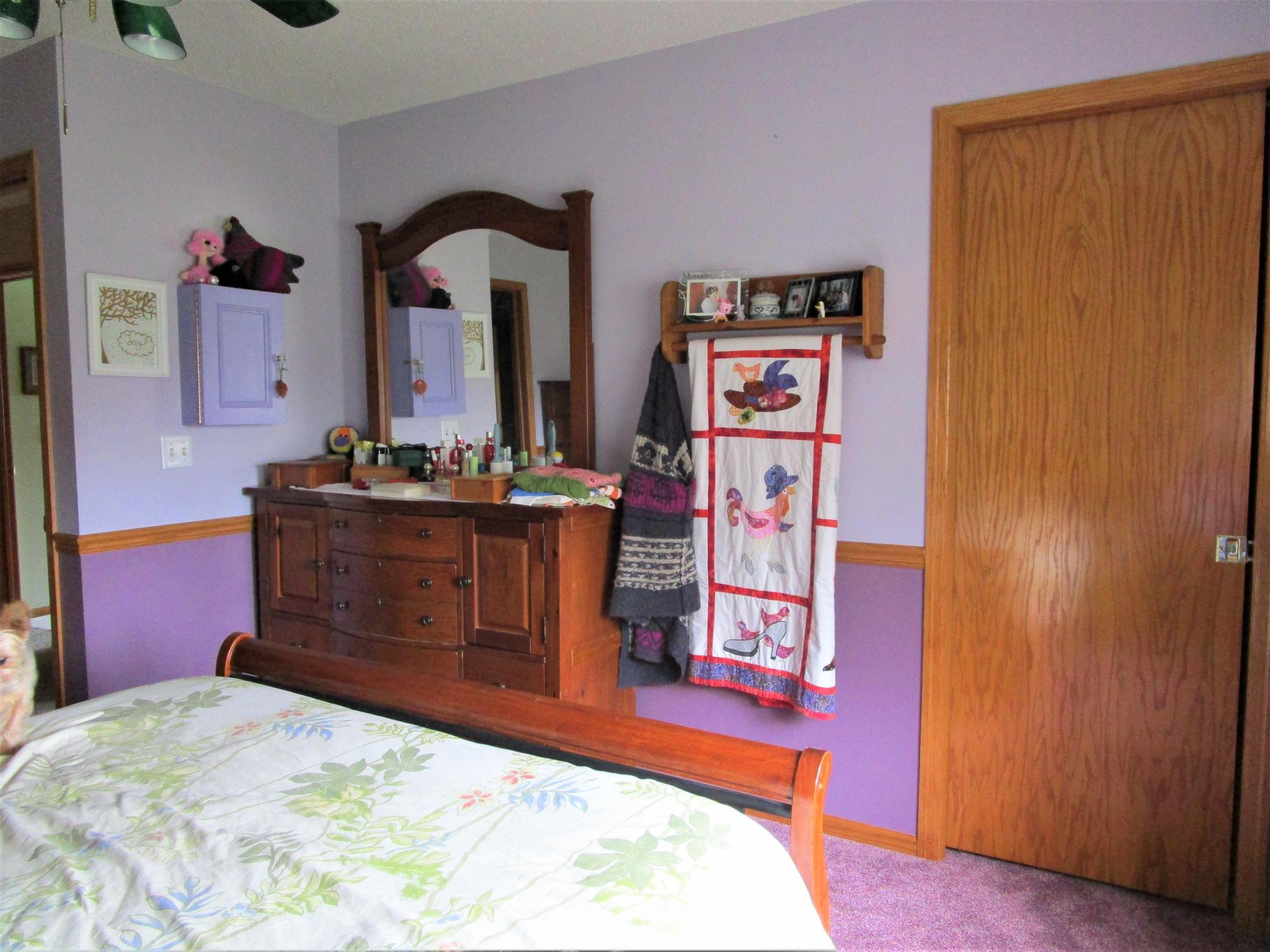 Upper Level Primary Bedroom With Walk-In Closet