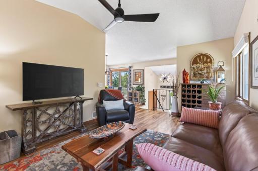 The main area living area flows effortlessly from the living and dining rooms to the kitchen, making it perfect for both everyday living and entertaining!