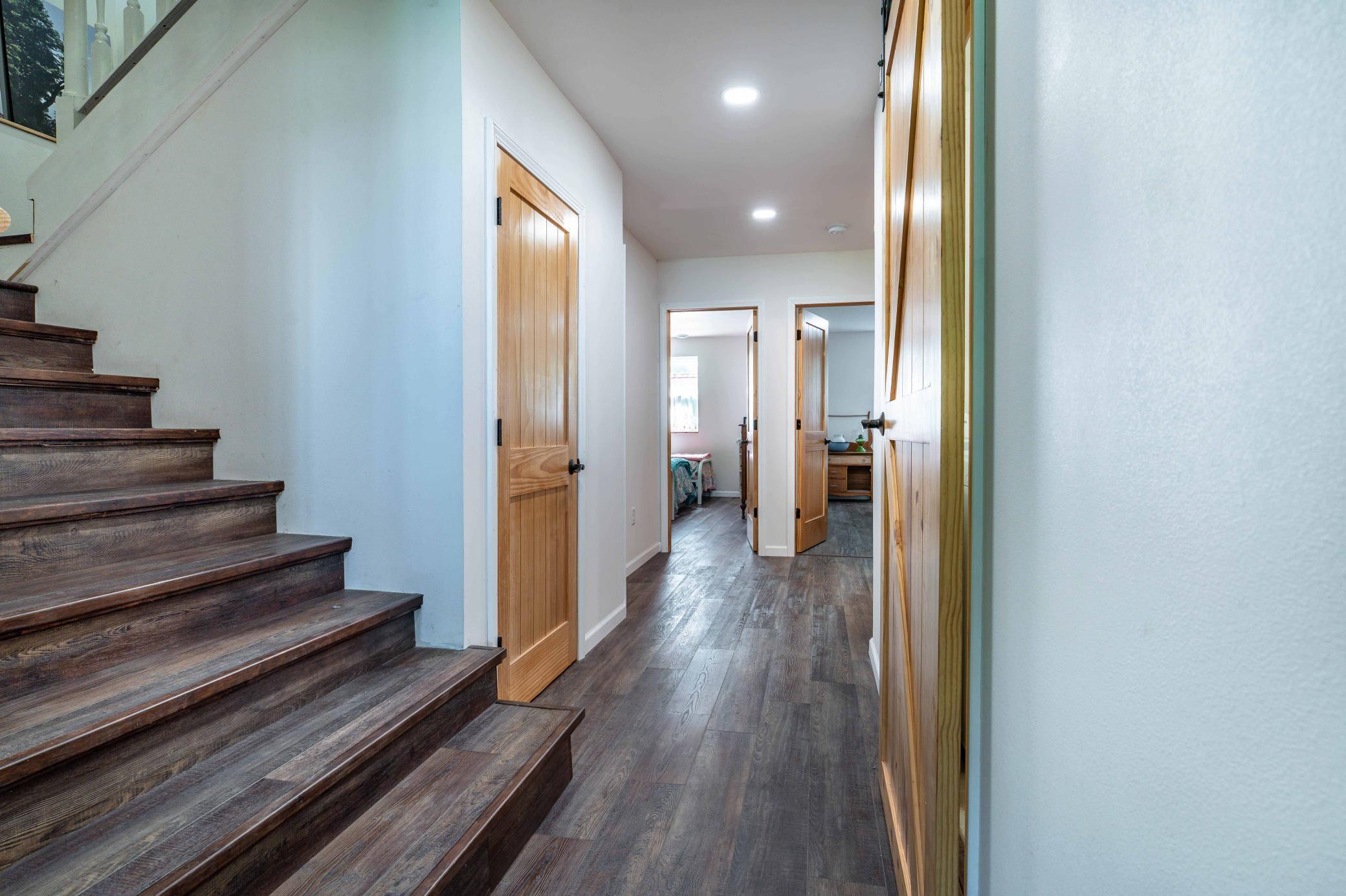Lower hallway