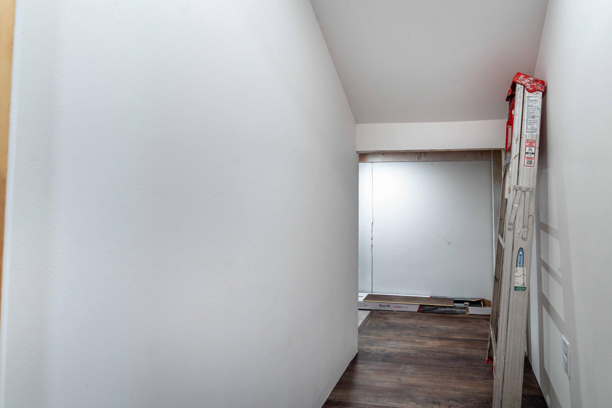 Storage under stairs