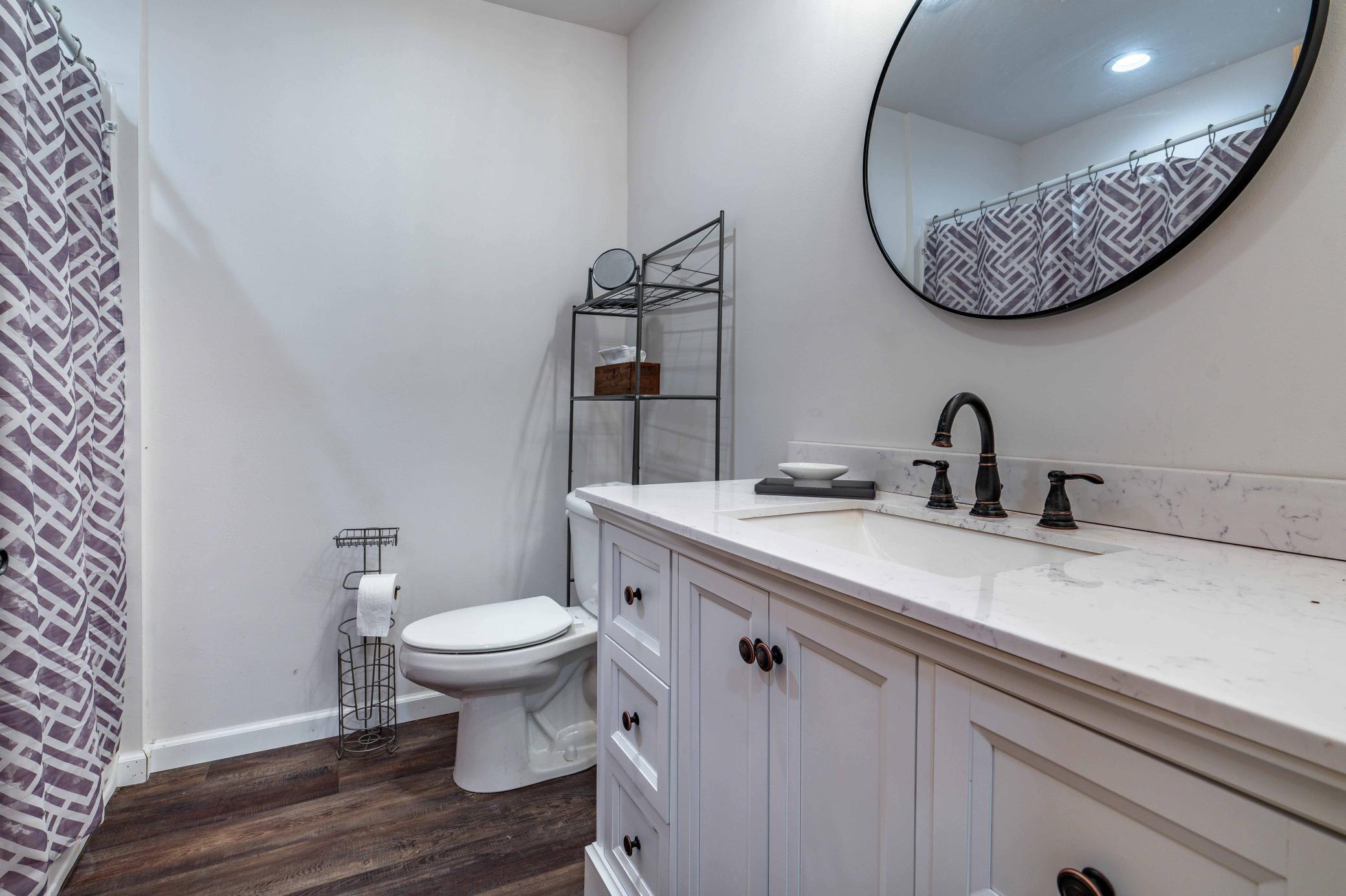 Lower bathroom
