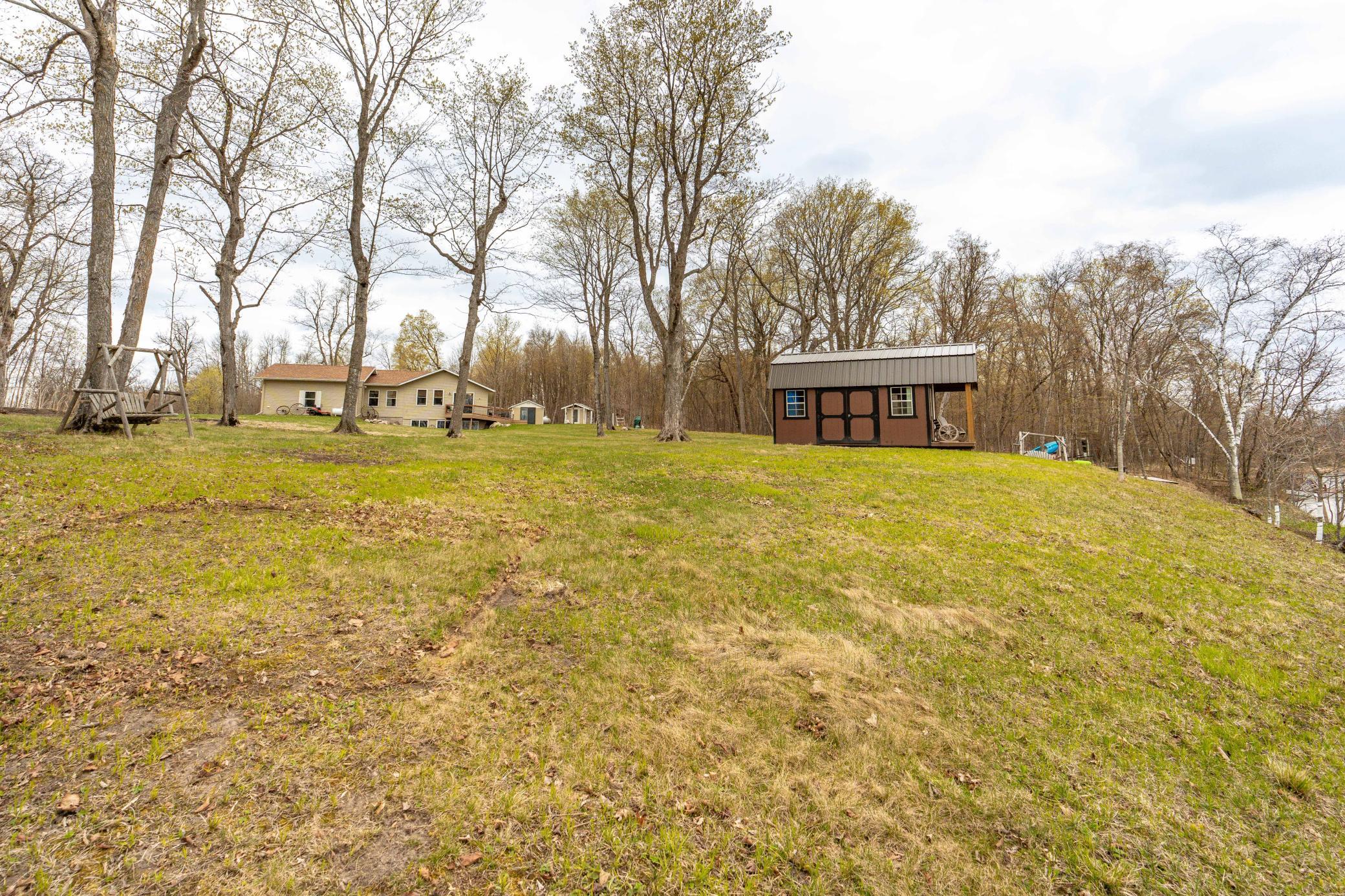 Spring view from lake
