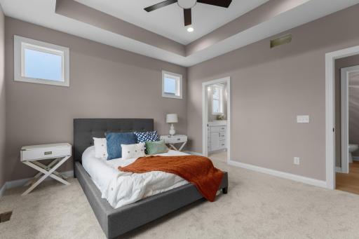 Primary Bedroom - View Toward Ensuite & Walk-In Closet