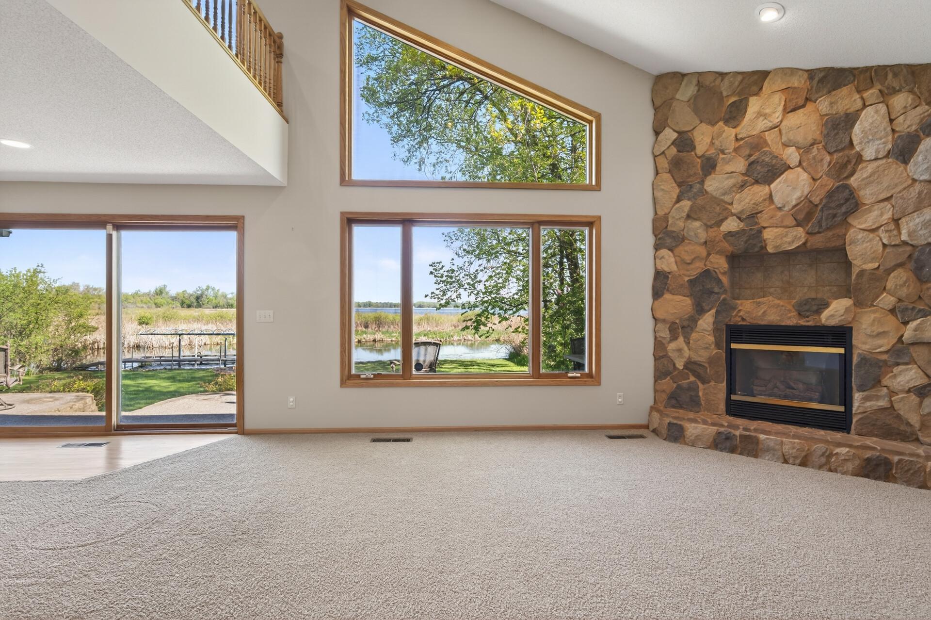 Gorgeous views looking out to Eagle Lake.