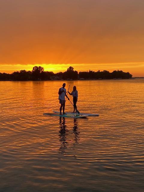 Paddleboards included