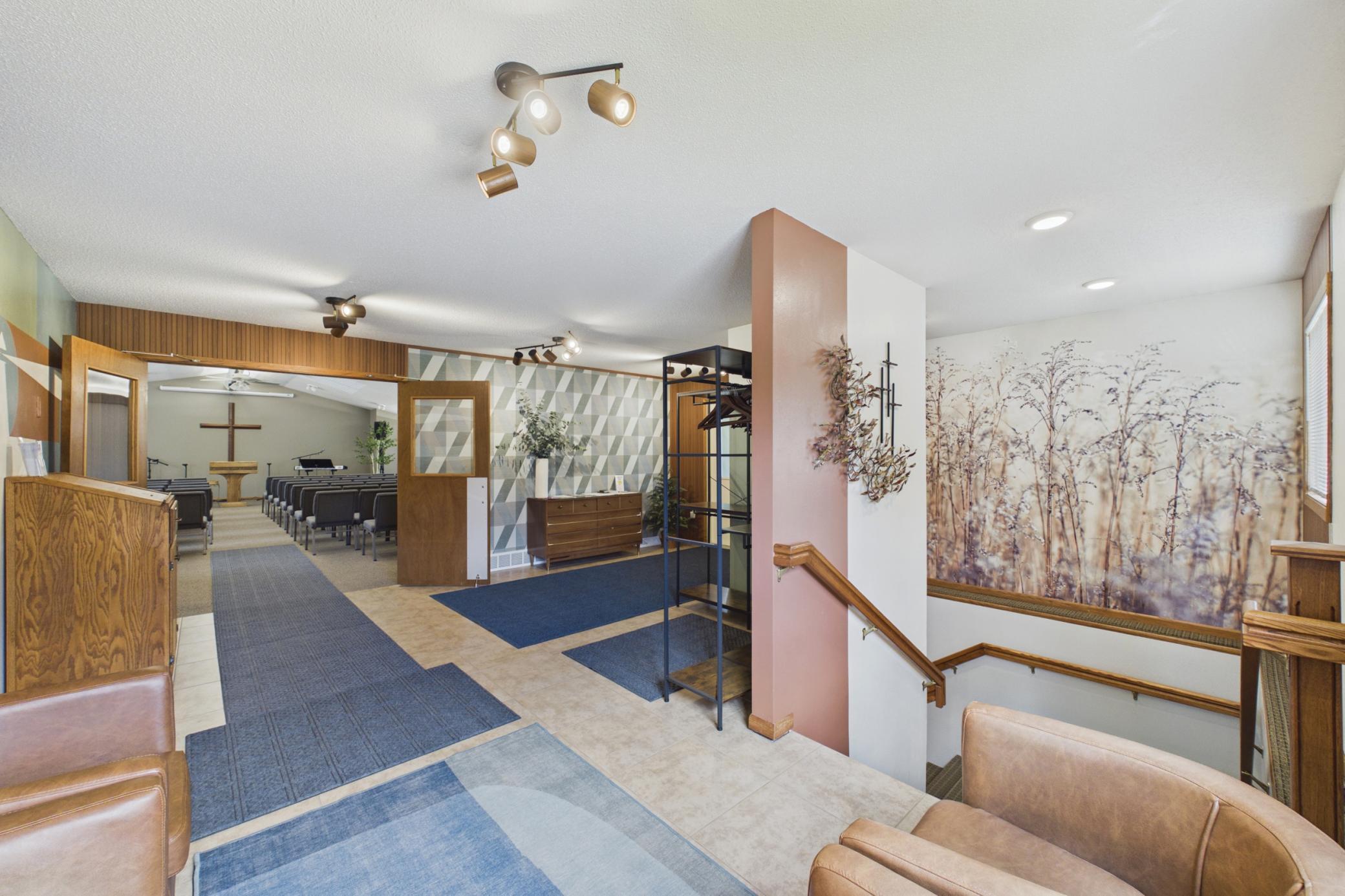 Entryway-leading to downstairs