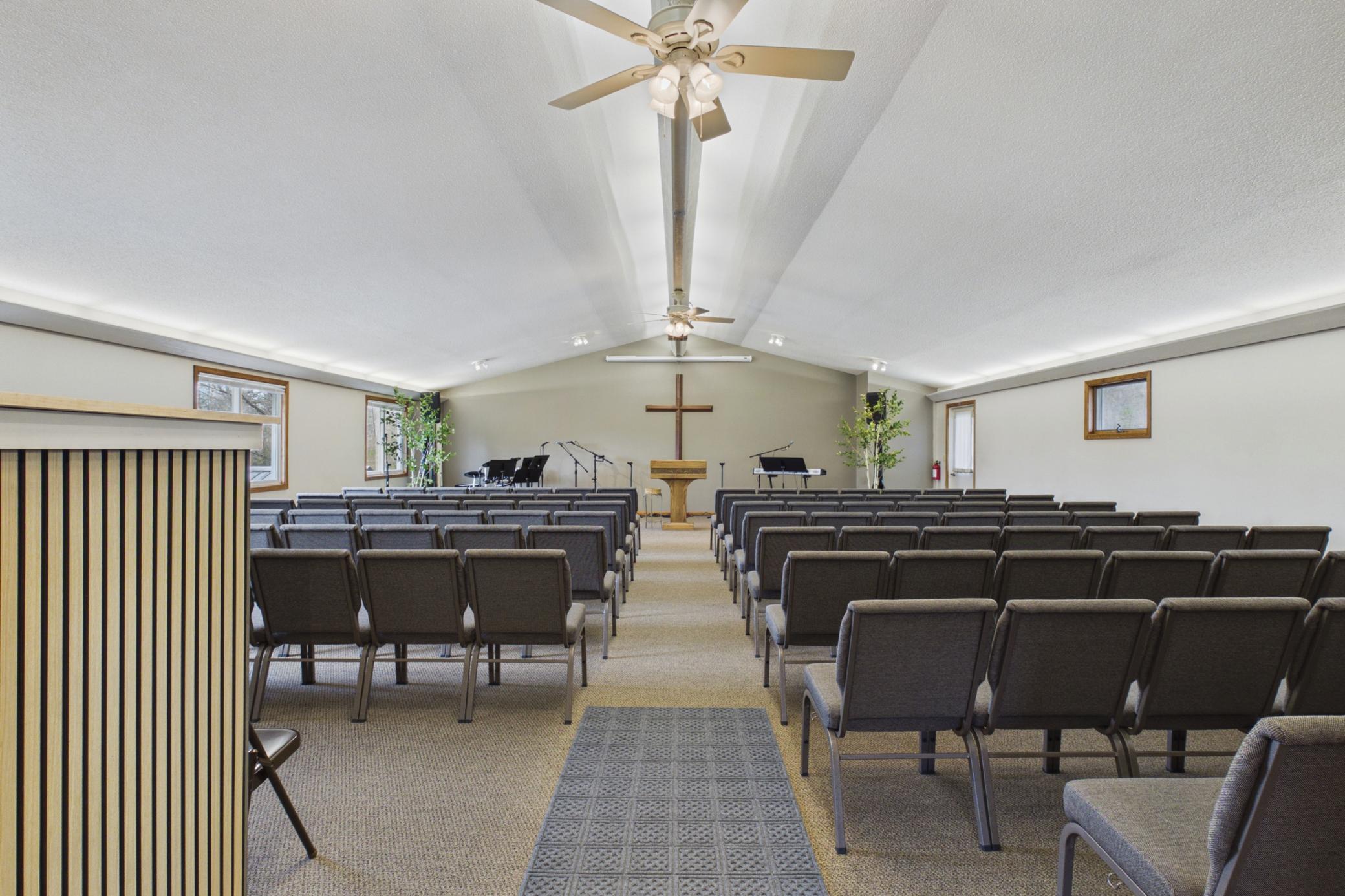 Multi purpose room-located above