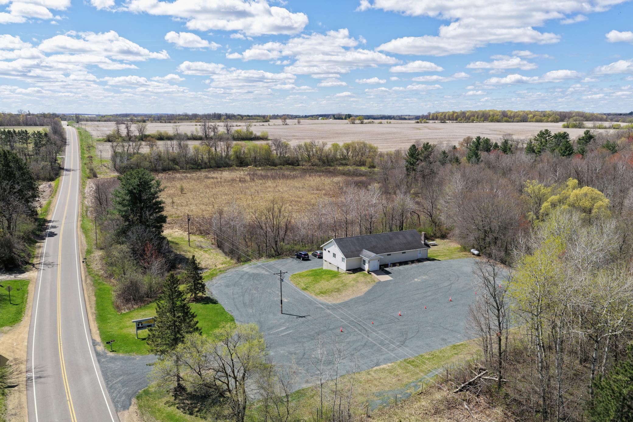 Located on 6 acres
