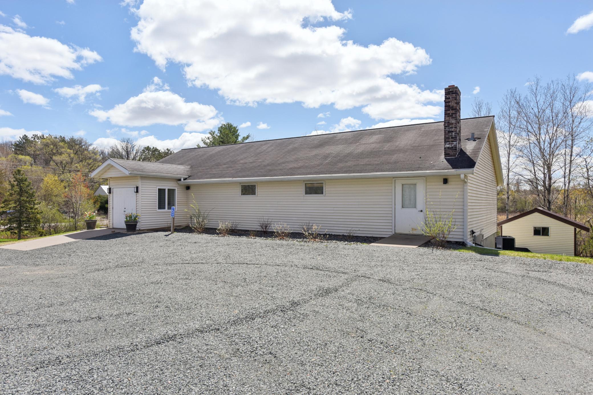 Front view-lots of parking space
