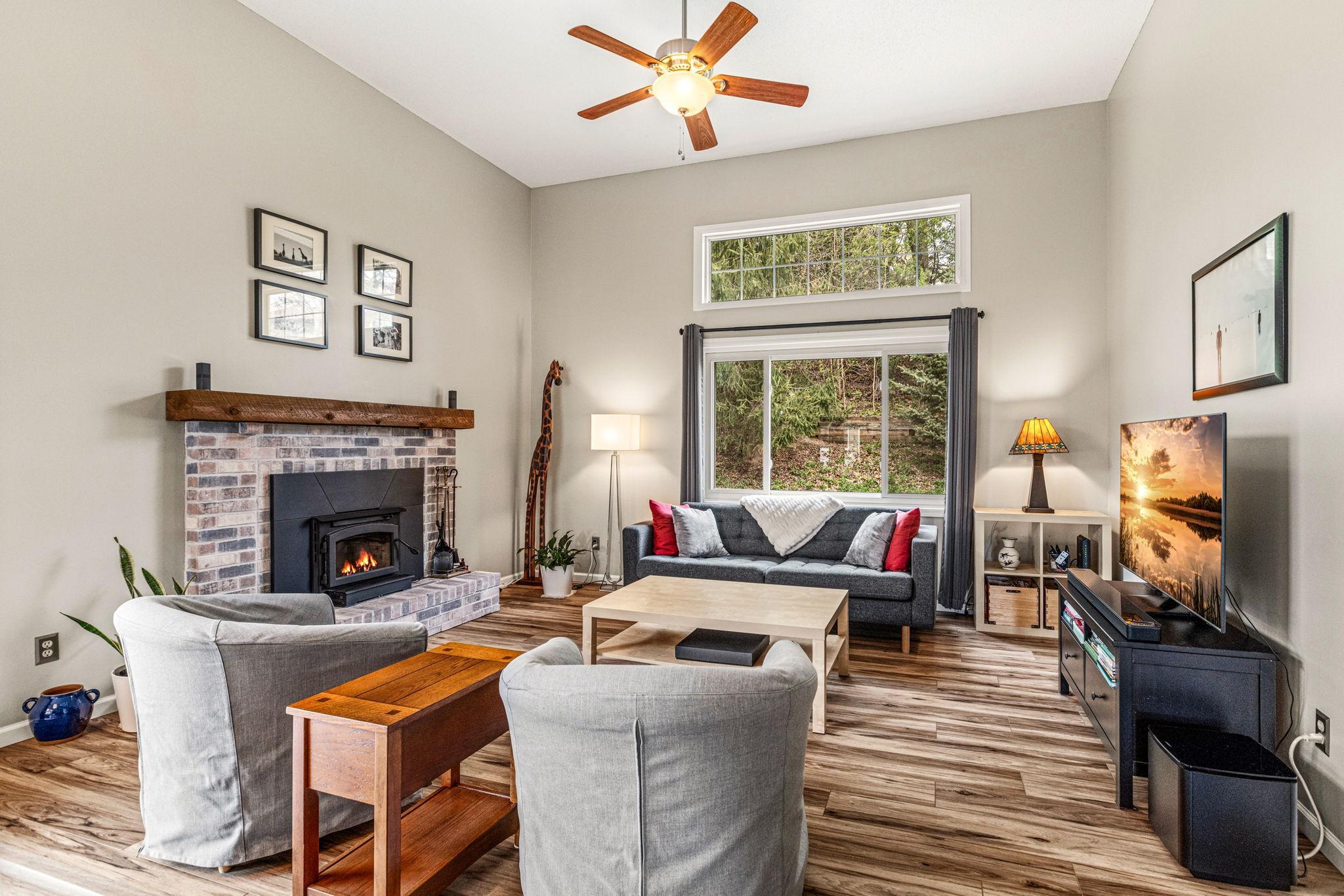 Soaring Living Room