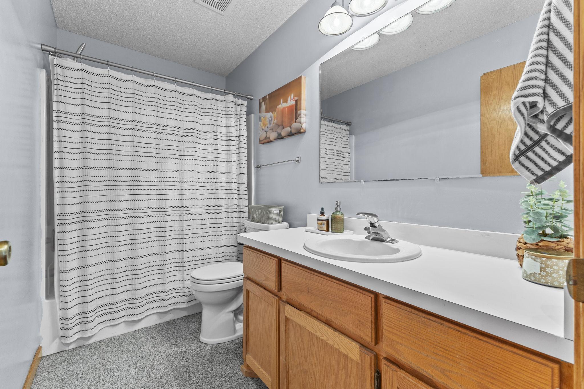 Main-level bathroom