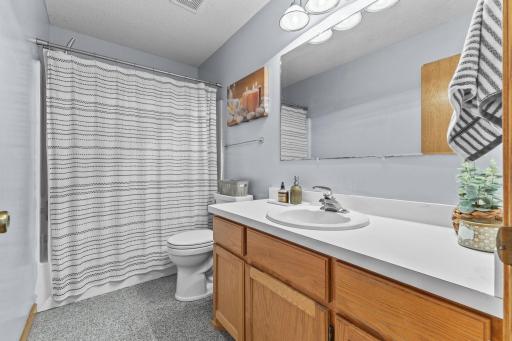 Main-level bathroom