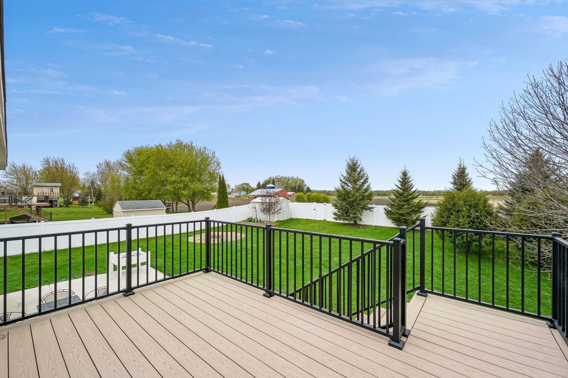 Maintenance free deck!