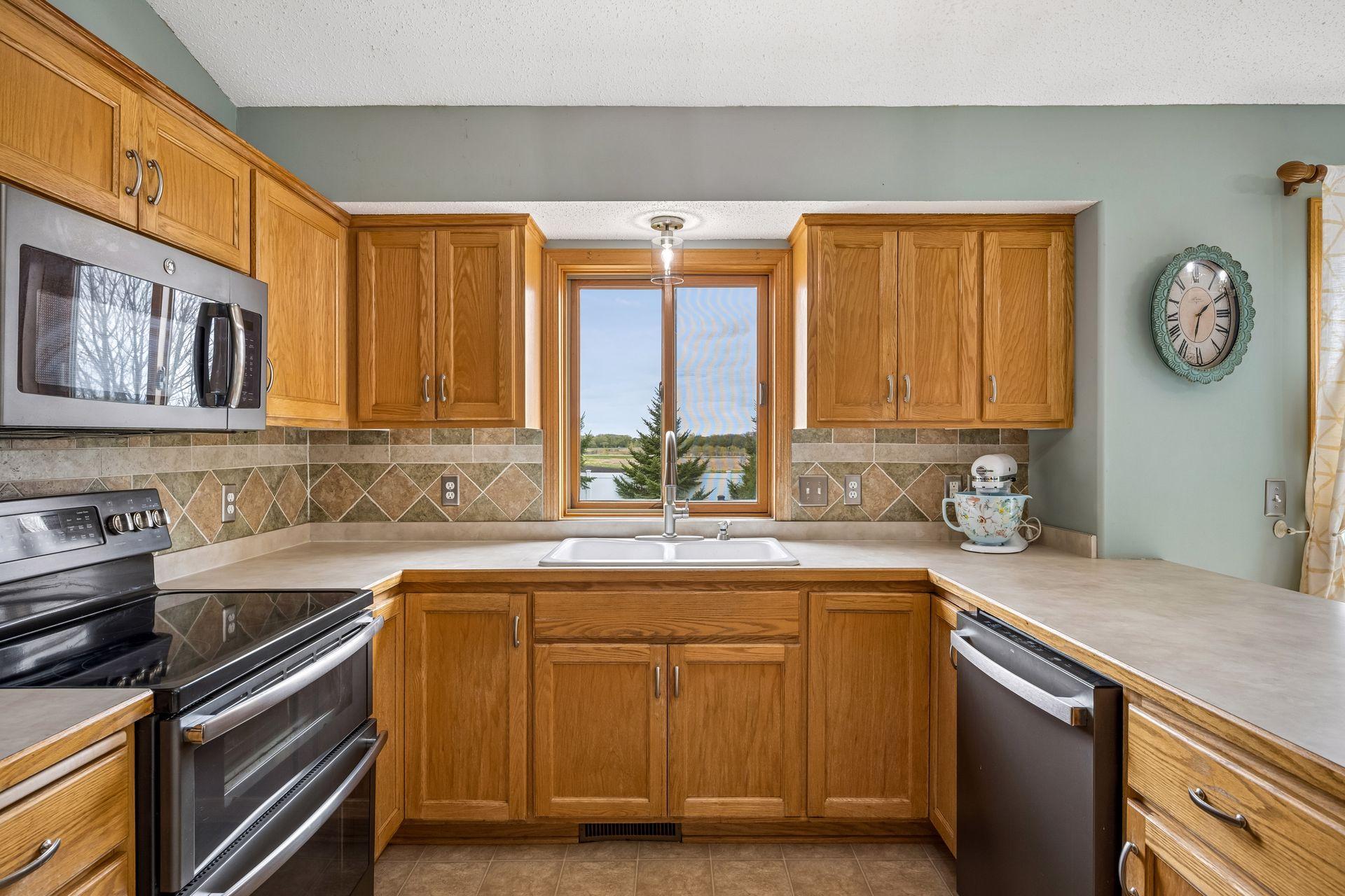 Corner cabinets are VERY spacious