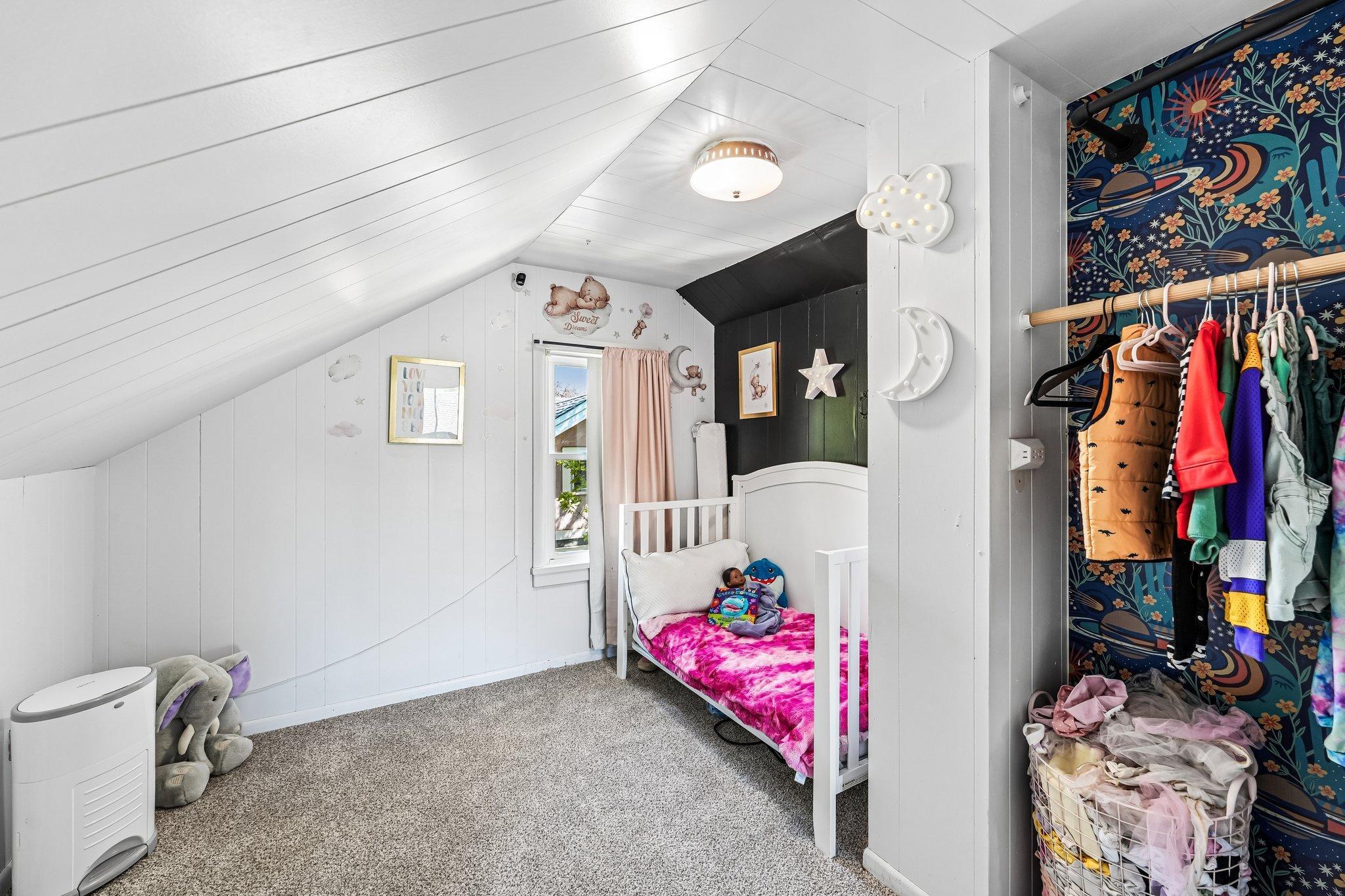Extension of upstairs bedroom