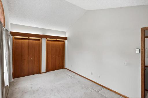 Two full size closets.