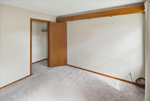 Deep Large Closet in 2nd bedroom.