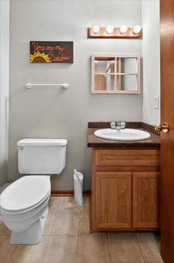 Main Floor Bathroom.