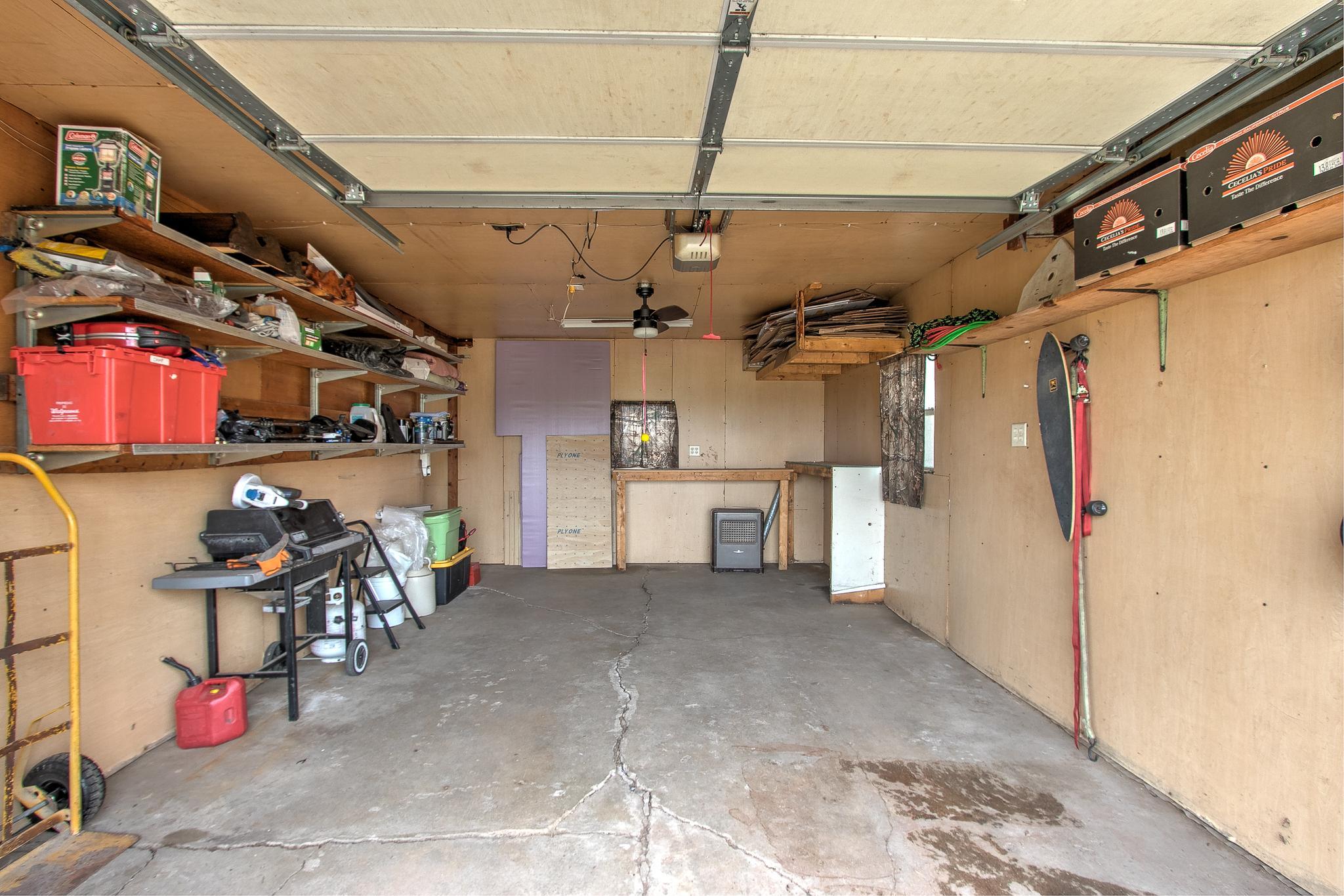 Attached Garage Interior