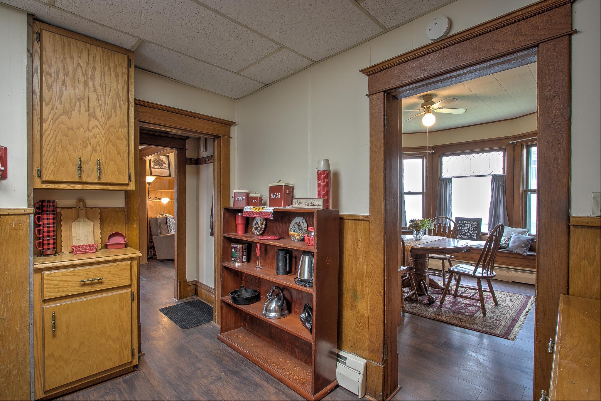 View of the Living & Dining Room from Kitchen