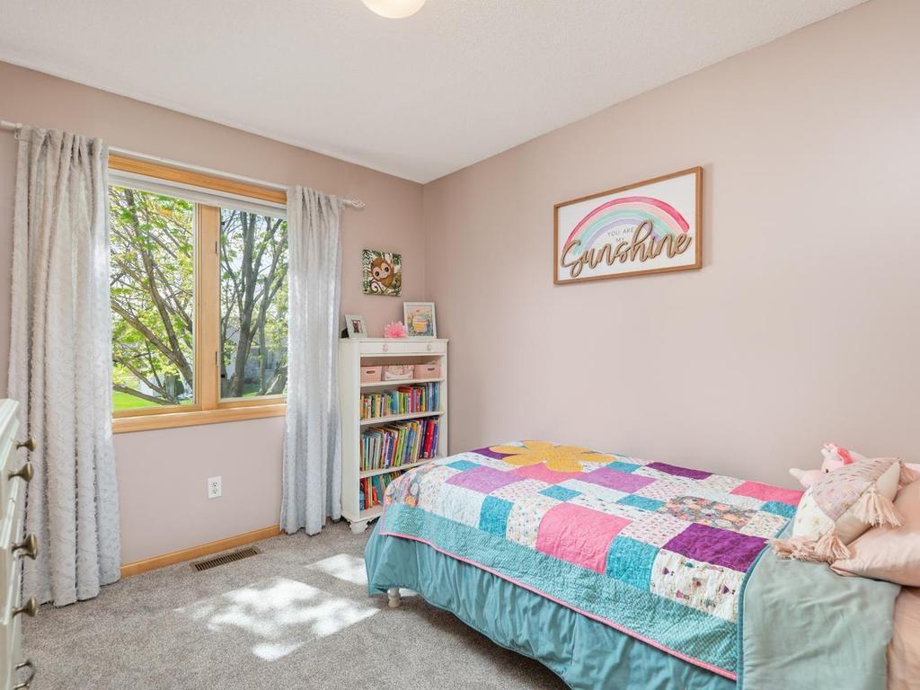 2nd upper-level bedroom (located at the front of the house).