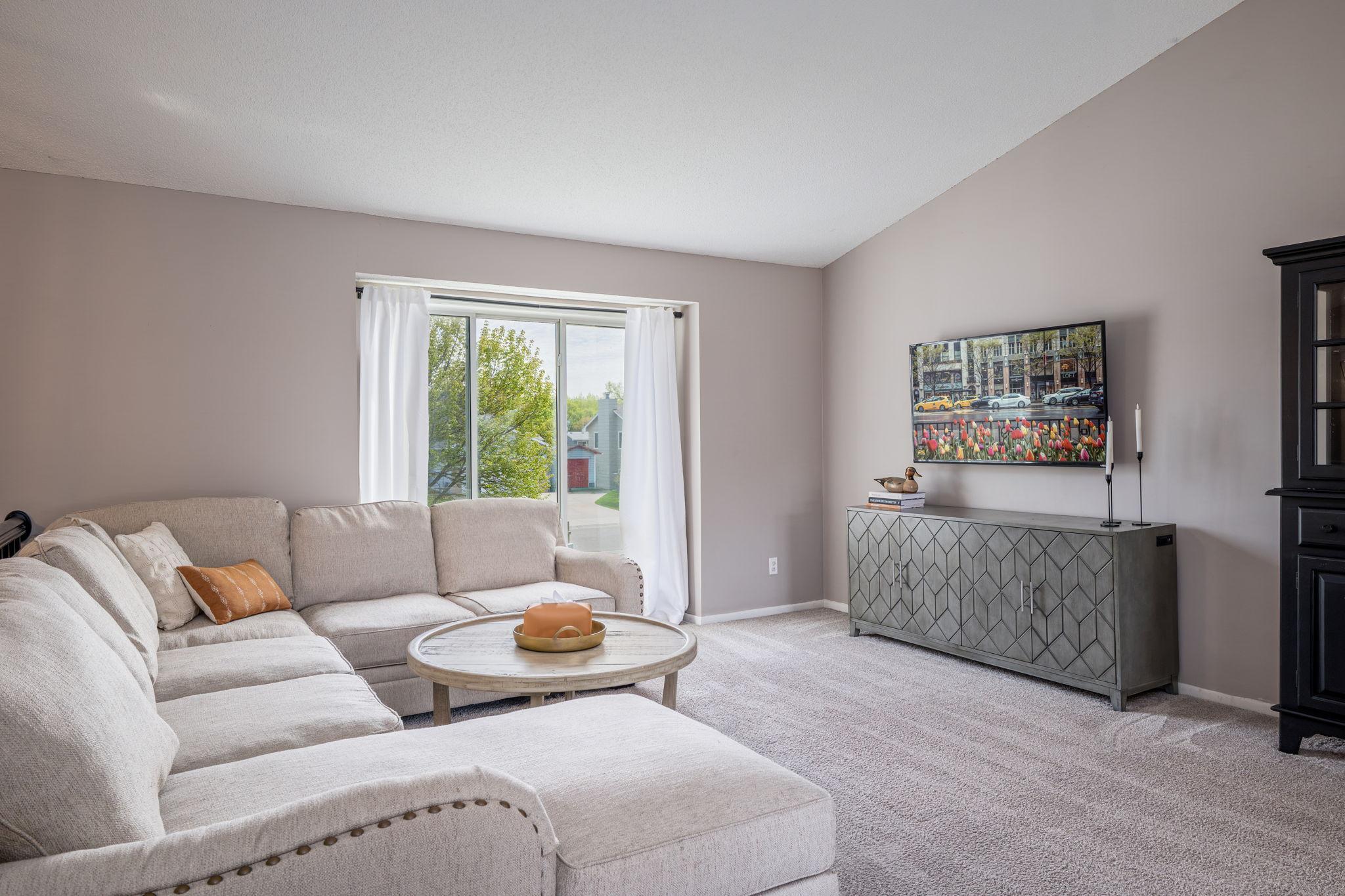 Large, Sunlit Main Level Living Room!