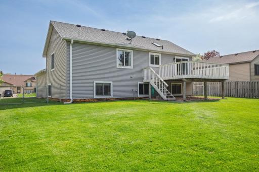 Plenty of Green Space to Play and Relax Out Back!