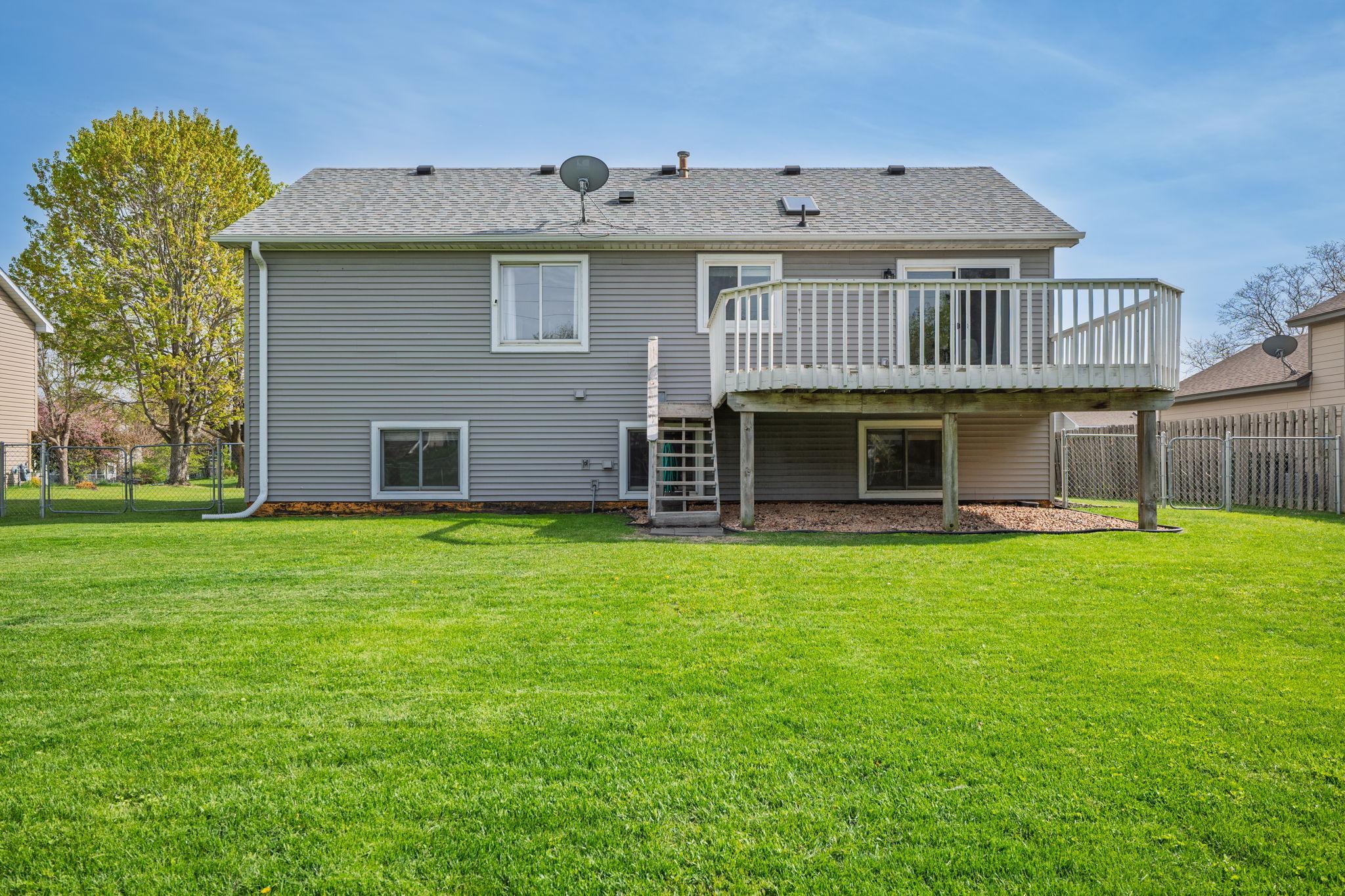 Plenty of Green Space to Play and Relax Out Back!