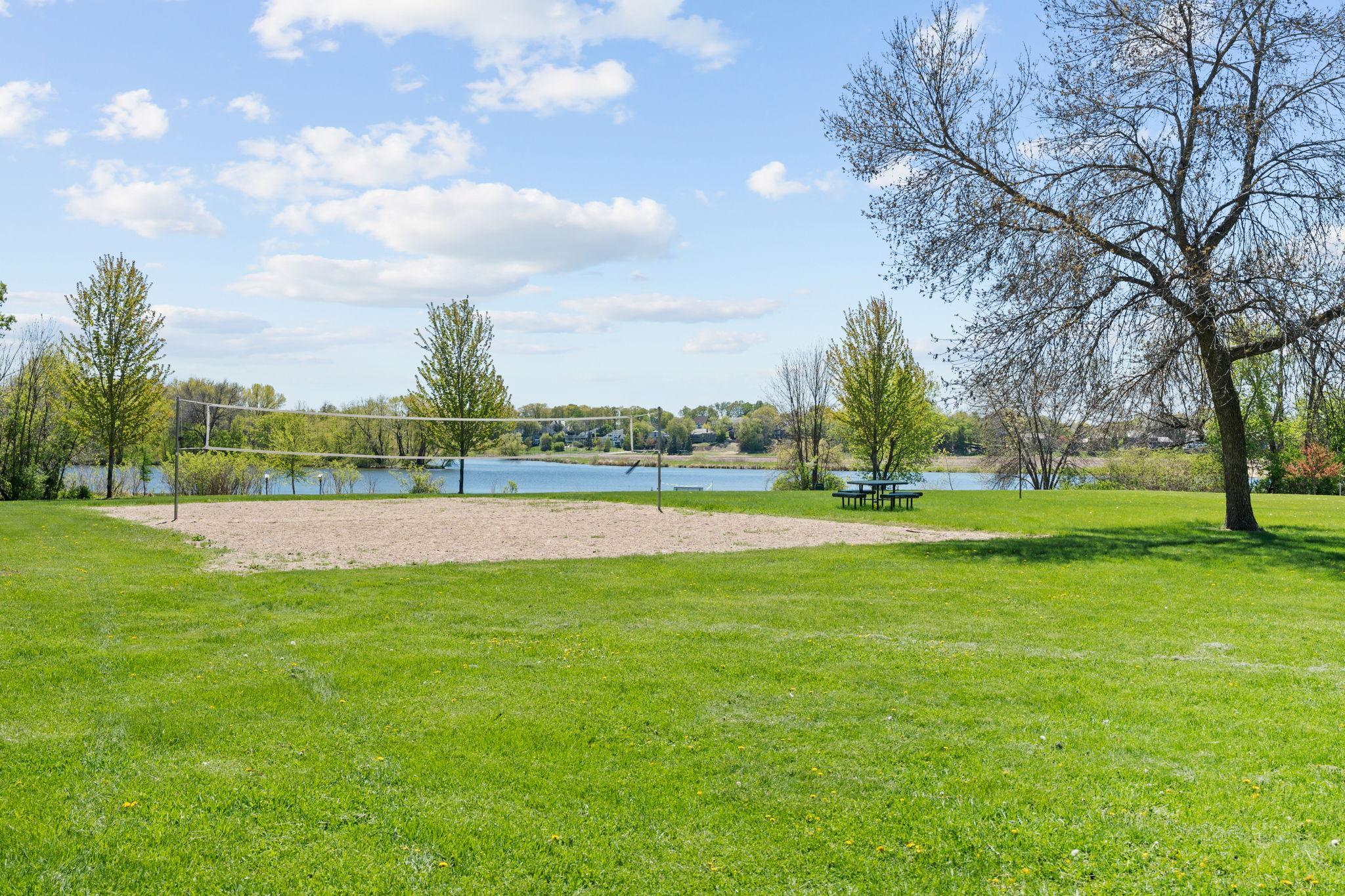 Preserve Volleyball court