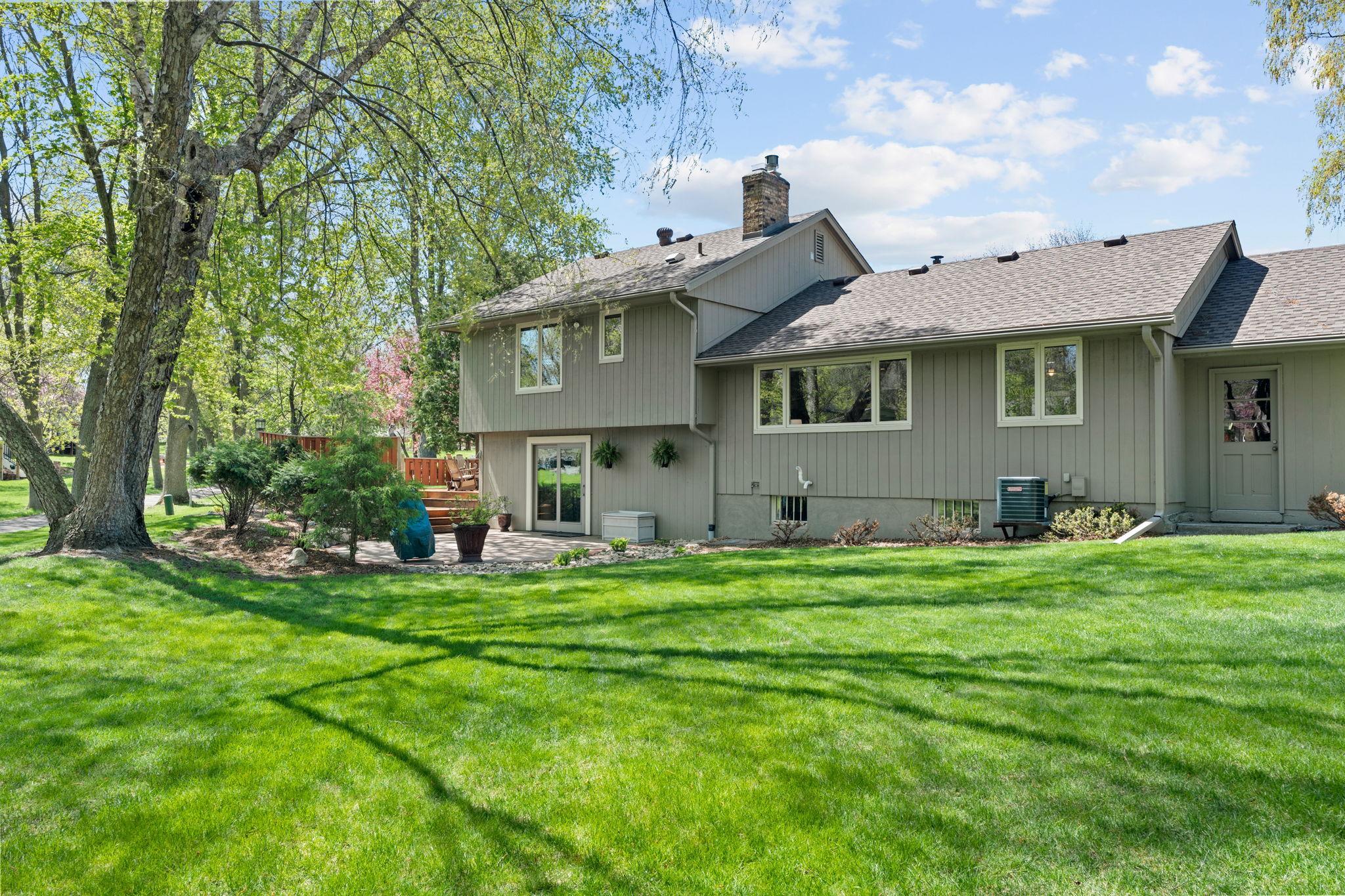 View of the back of the home