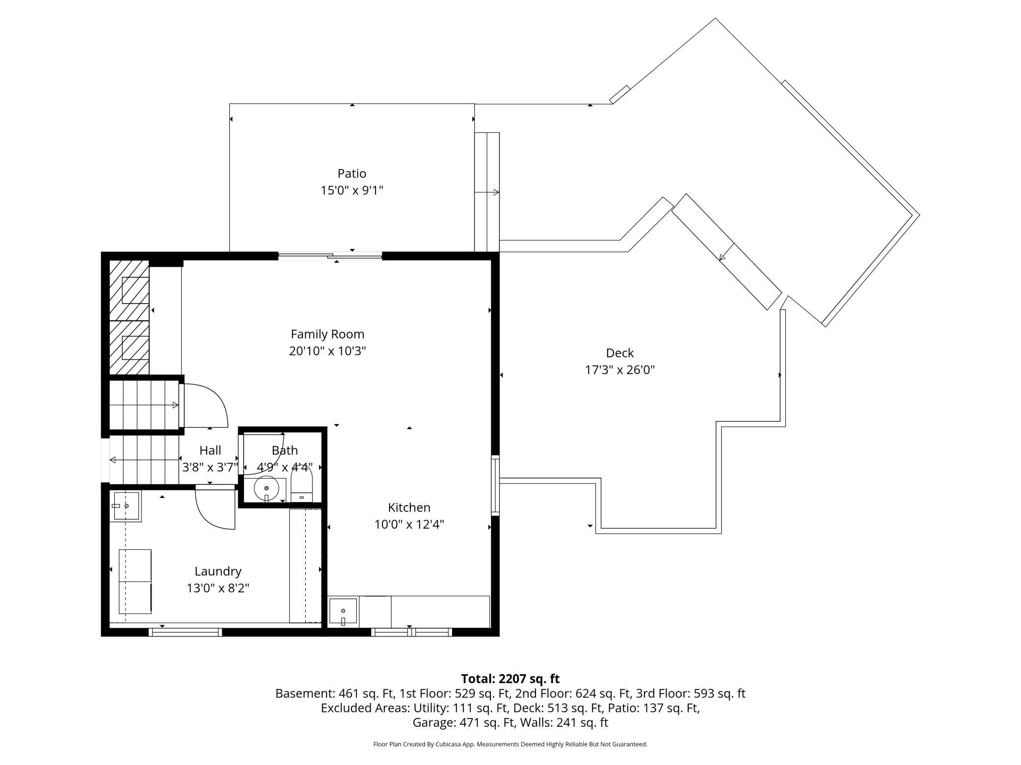 Lower Level Floor Plan