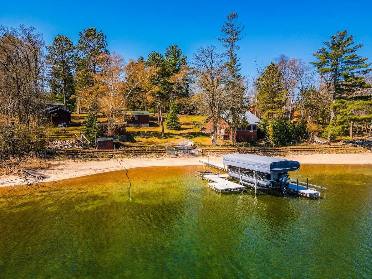 200' of Sandy Belle Taine Shoreline