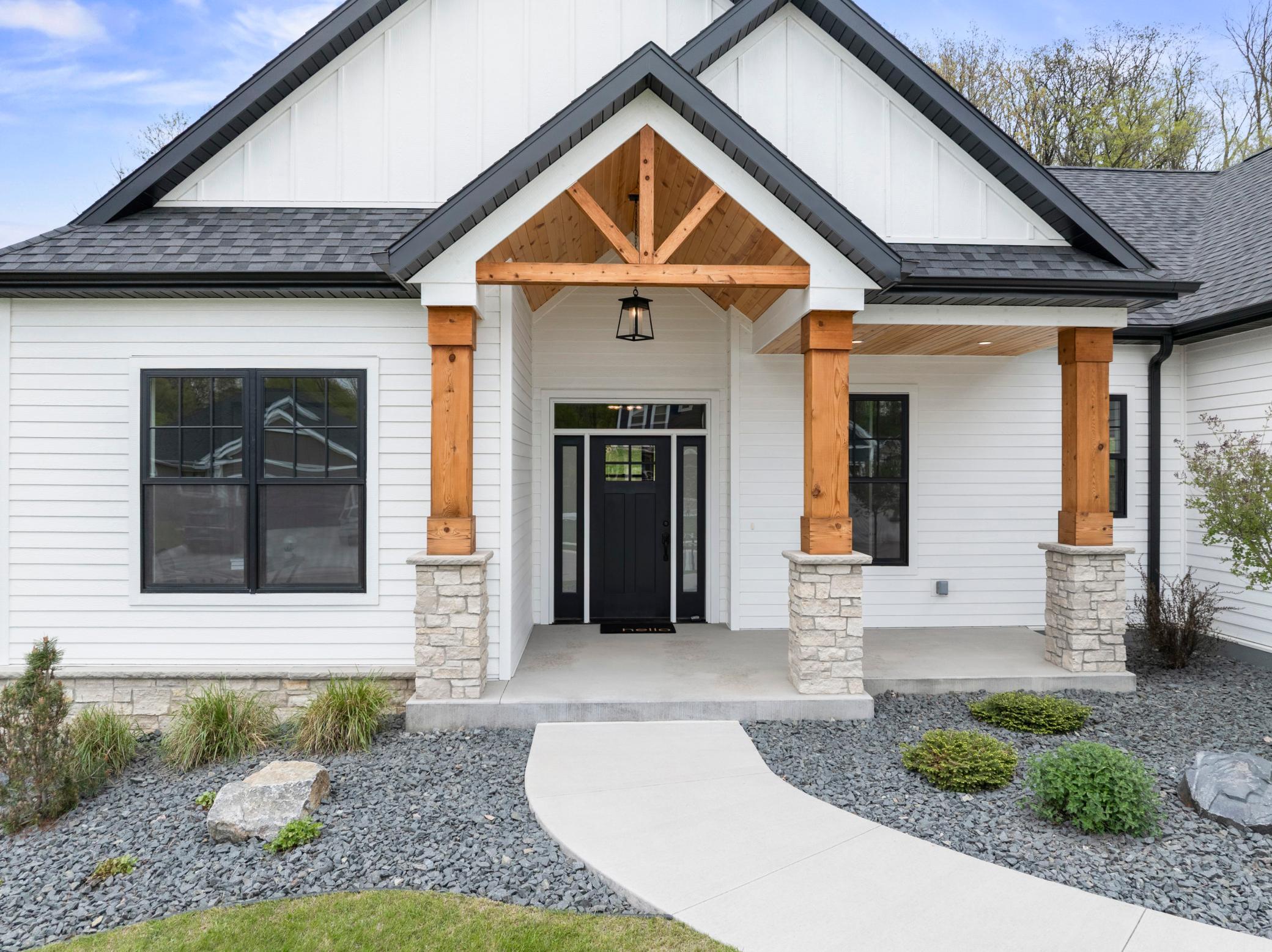 Cedar accents