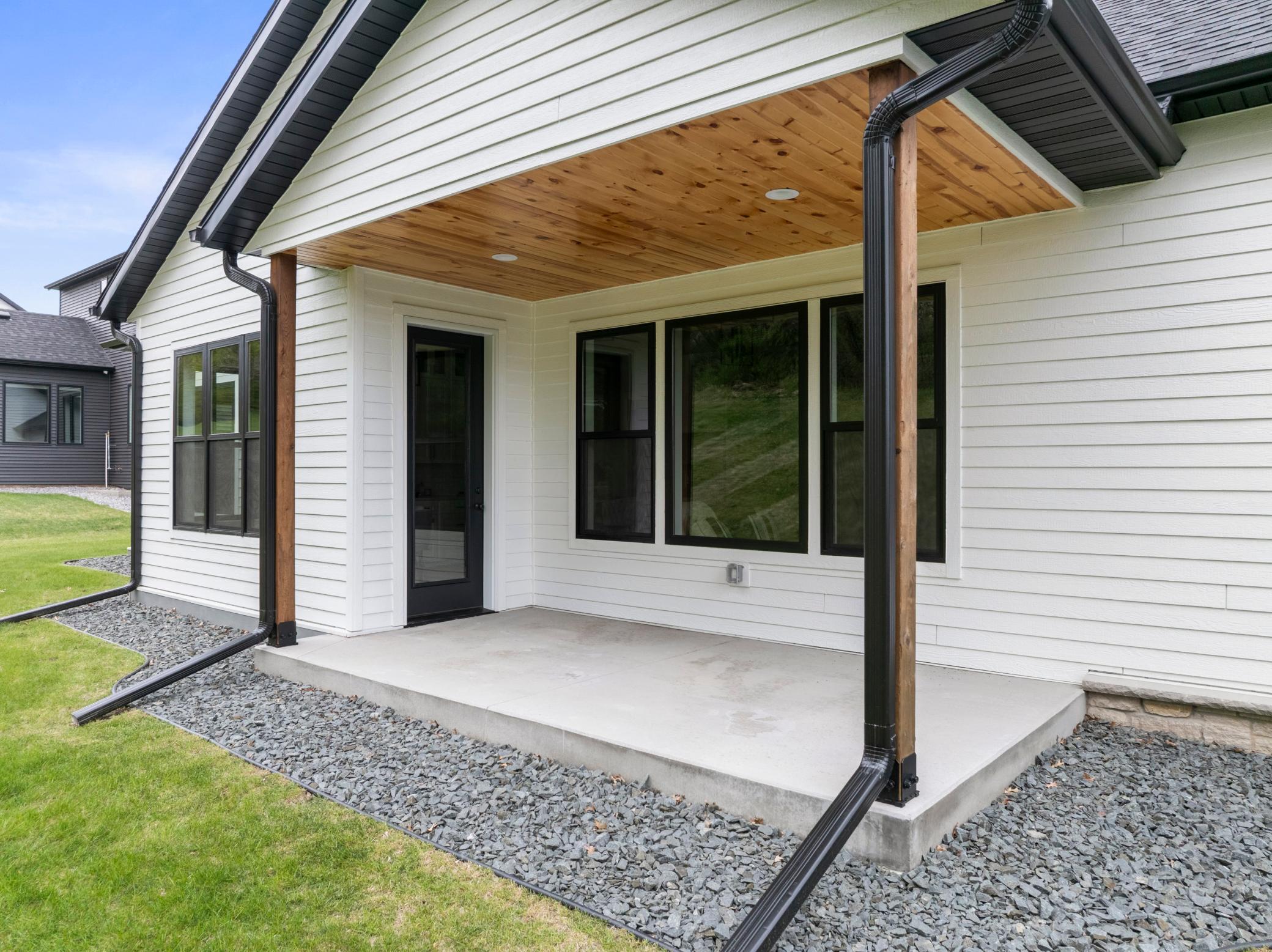 Covered patio