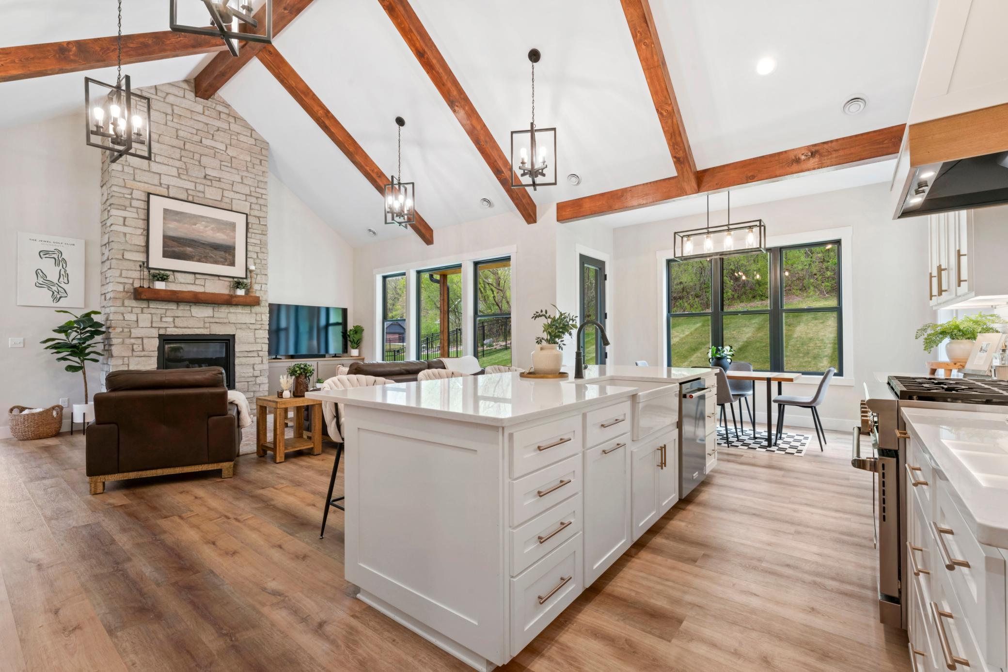 Vaulted ceilings