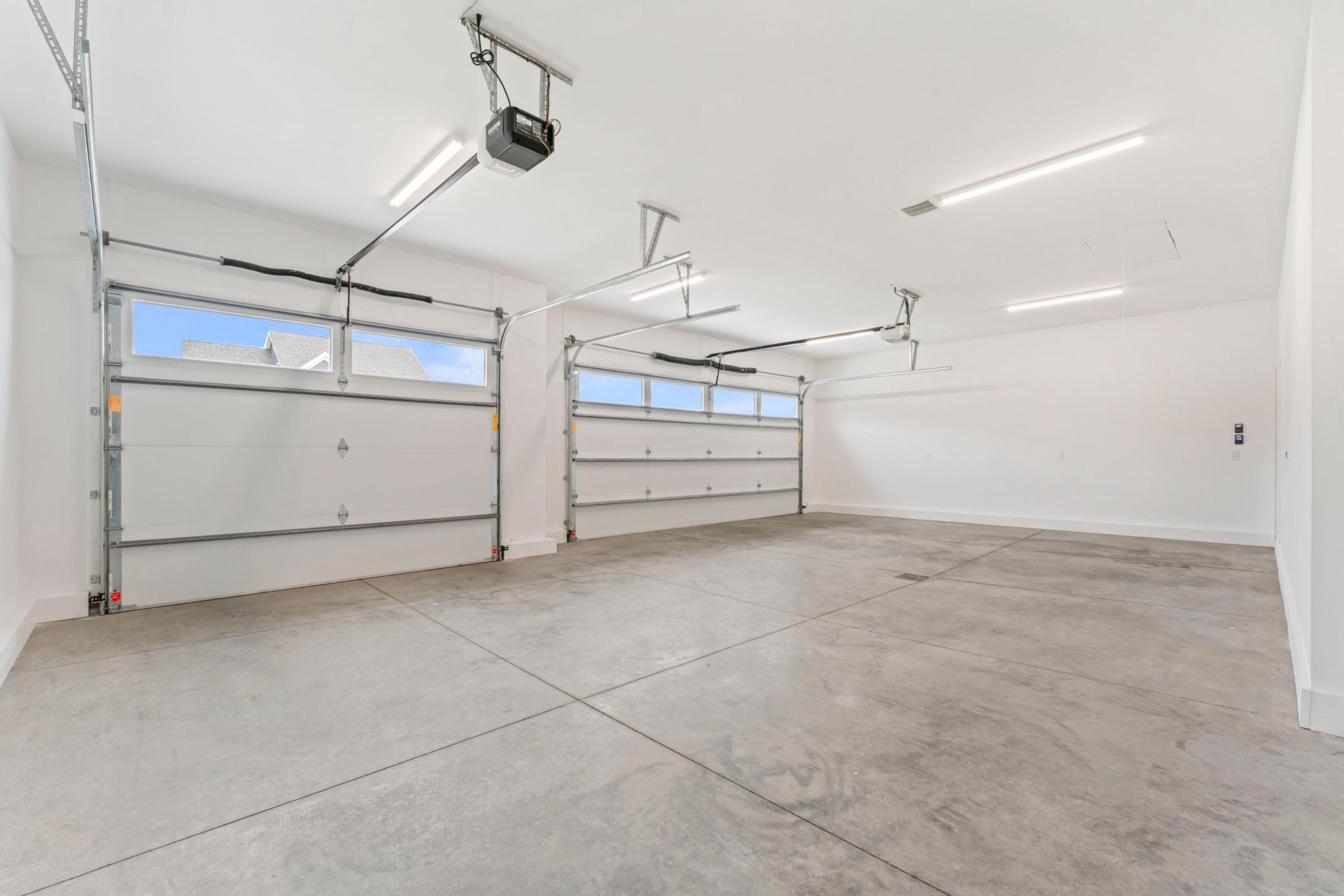 Heated garage
