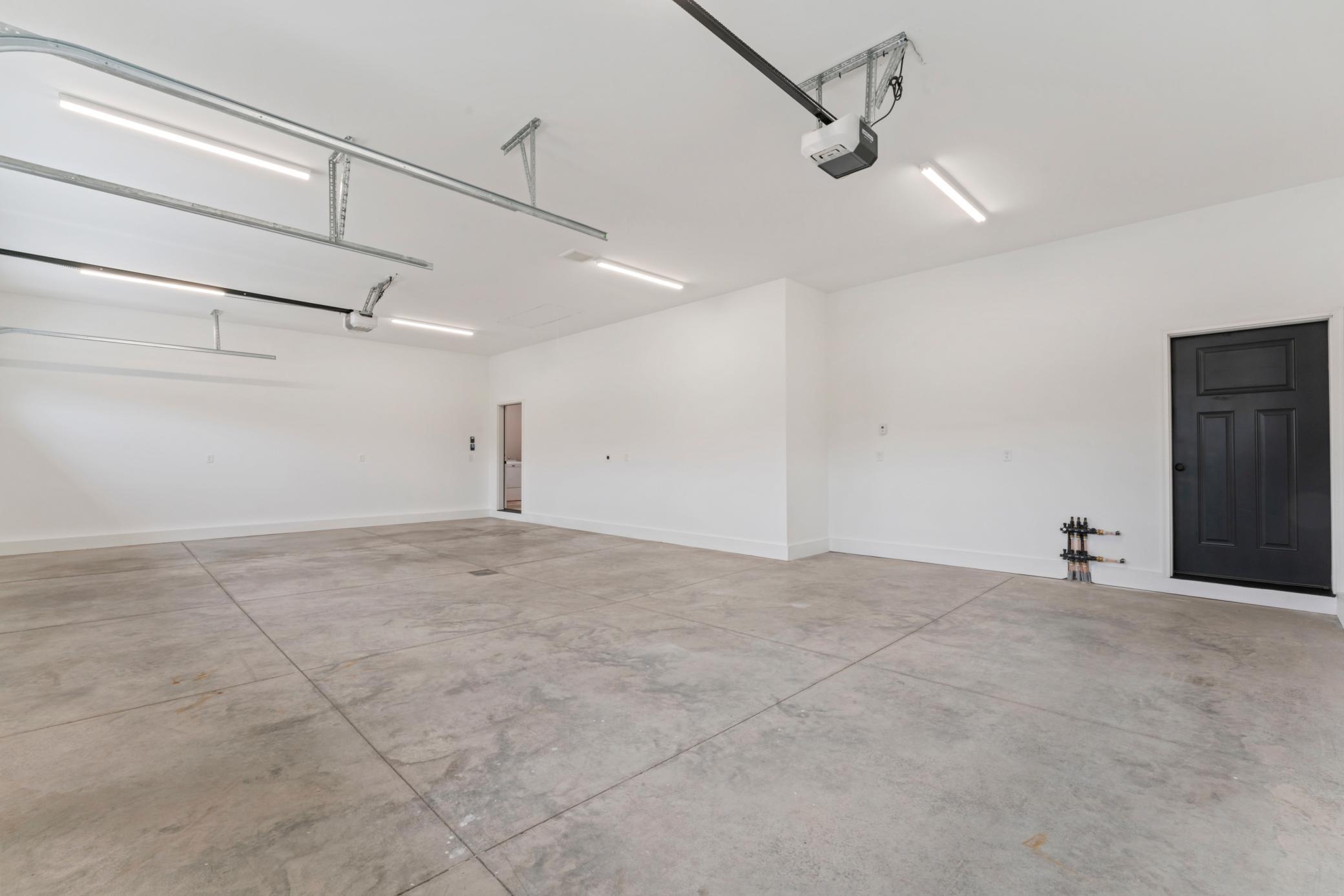 Heated garage