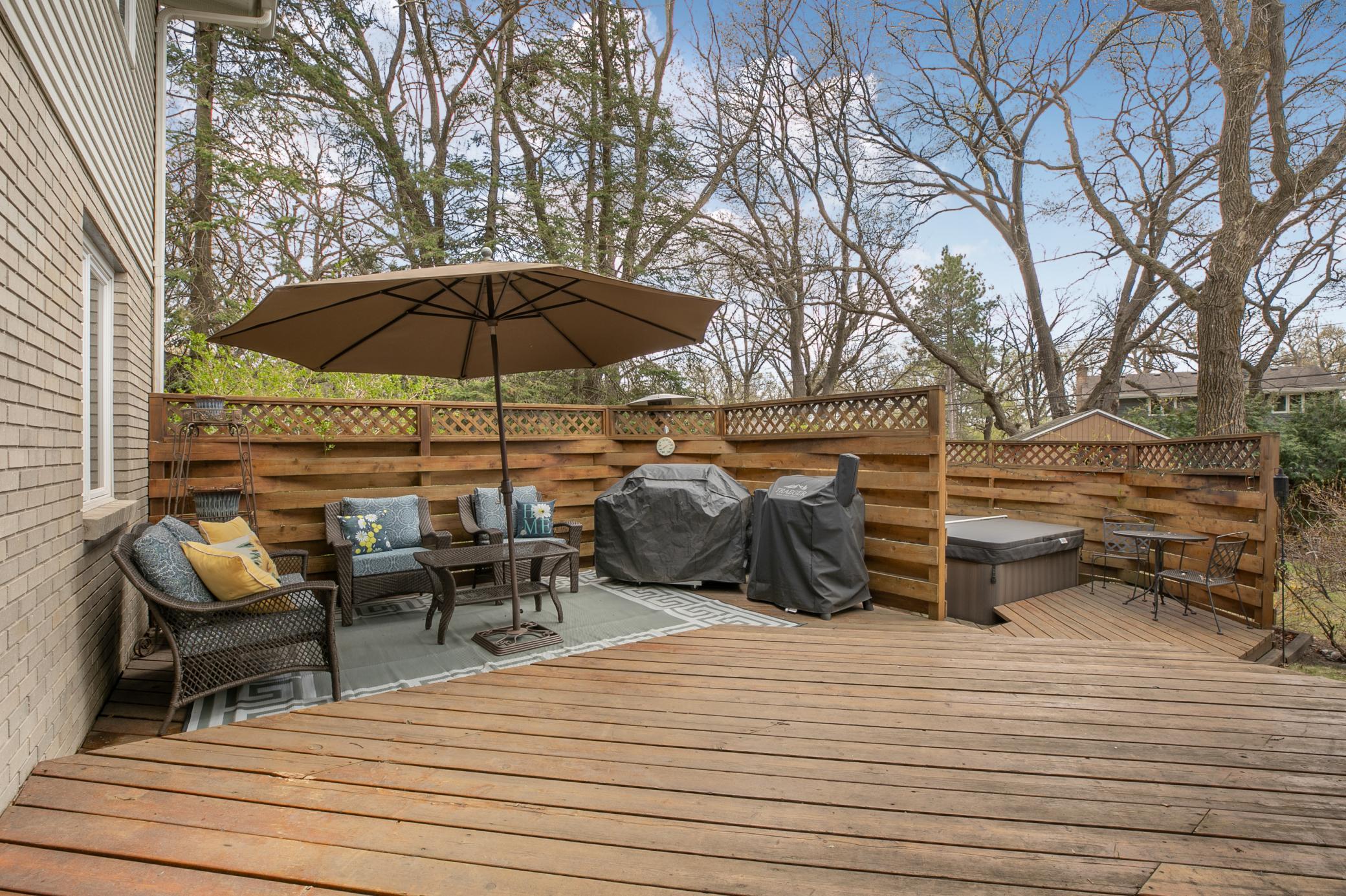 Plenty of room for grilling