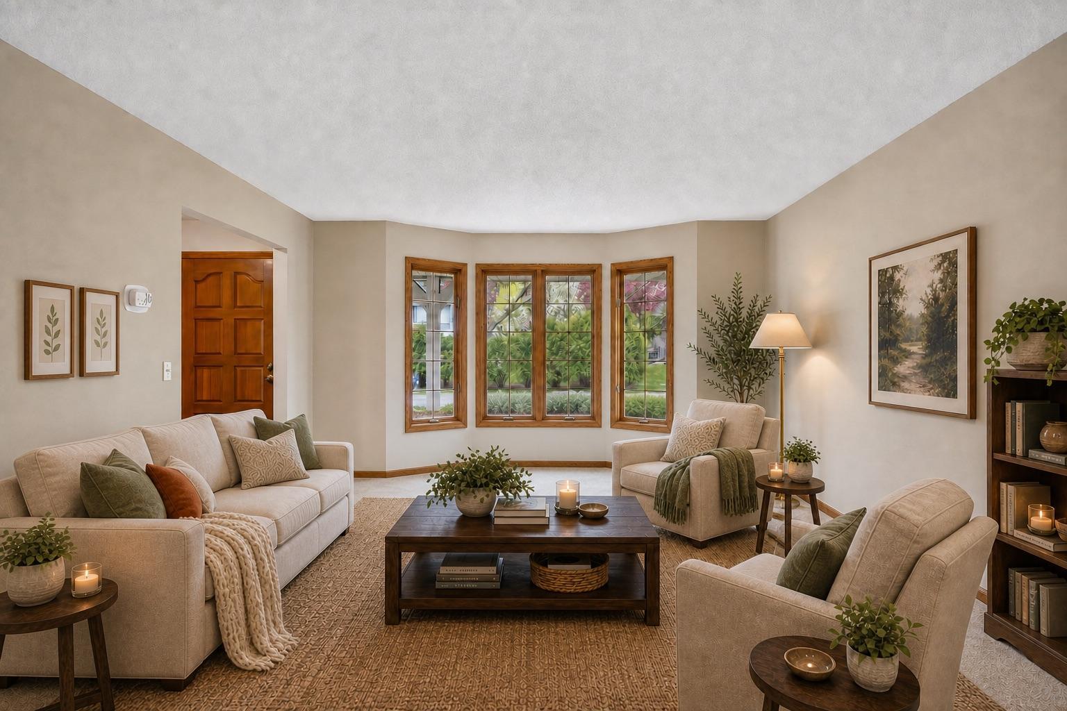 Sitting Room Virtually Staged