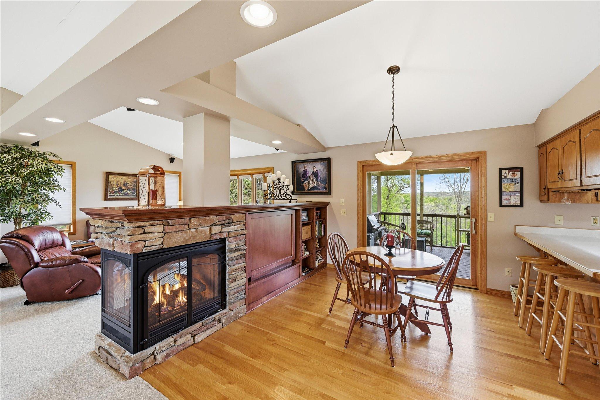 The lighting and electrical in this home goes above and beyond with soffit lighting, ceiling lighting, under the counter lighting and on top of the soffit system. Plenty of dimmers for any time of day. Multiple electrical outlets outside as well.