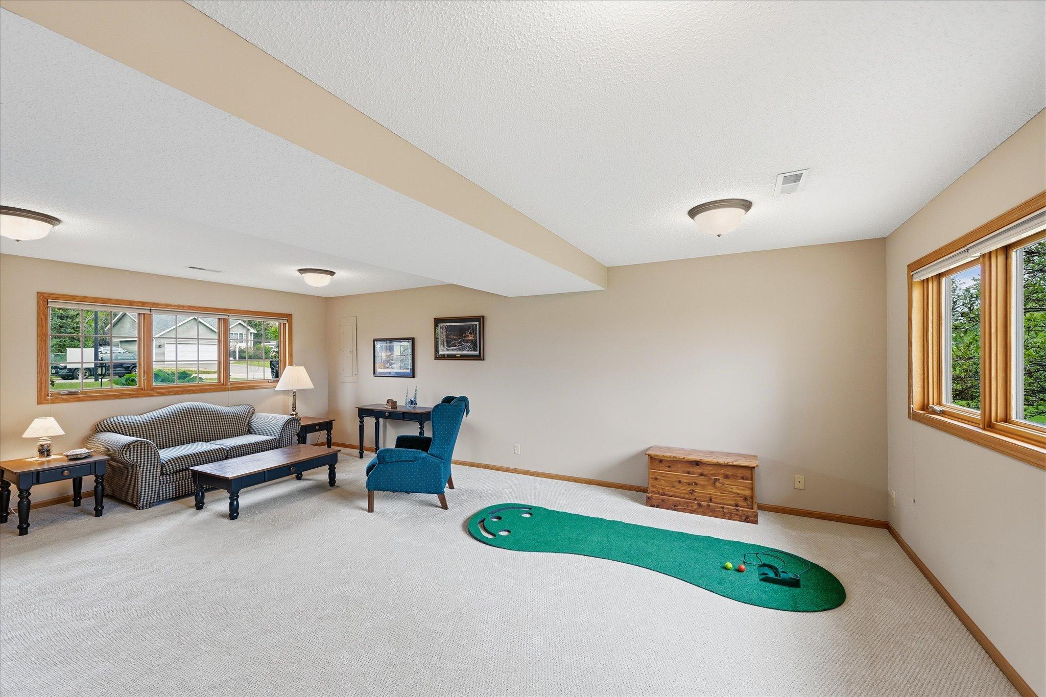 Fresh, dry and cozy lower level was built on sandy soils with a well engineered wood insulated foundation. The addition was added in 2004 and the existing foundation was exposed and in great shape where it joined and the same system was continued.