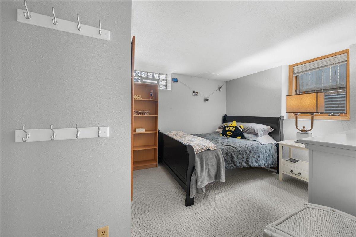 3rd bedroom located in the lower level