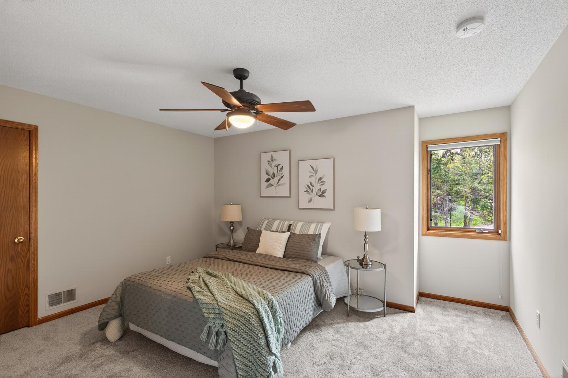 3rd bedroom on upper level