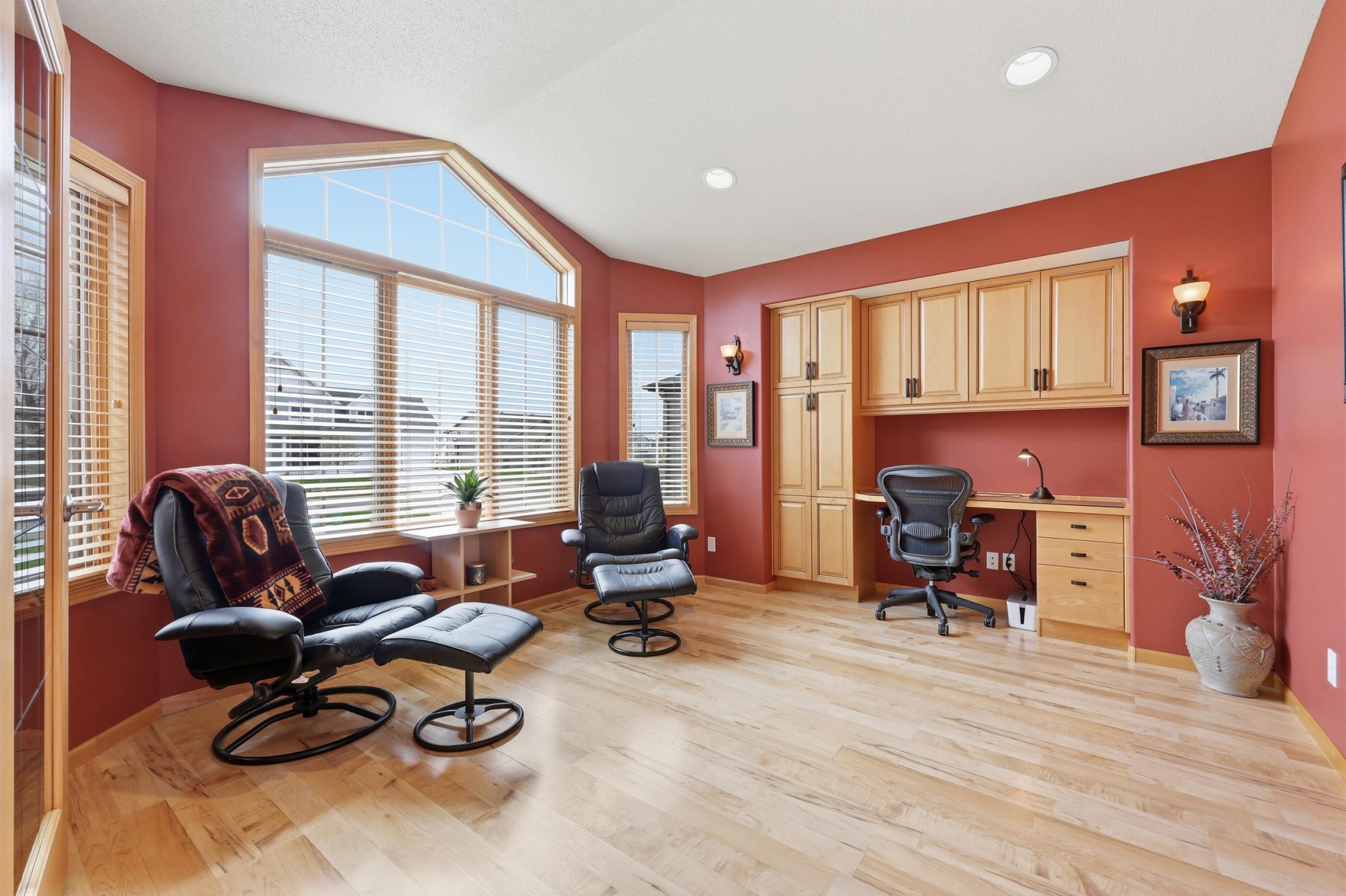 Bedroom 4 or Office or Formal Dining Room Vaulted Ceilings
